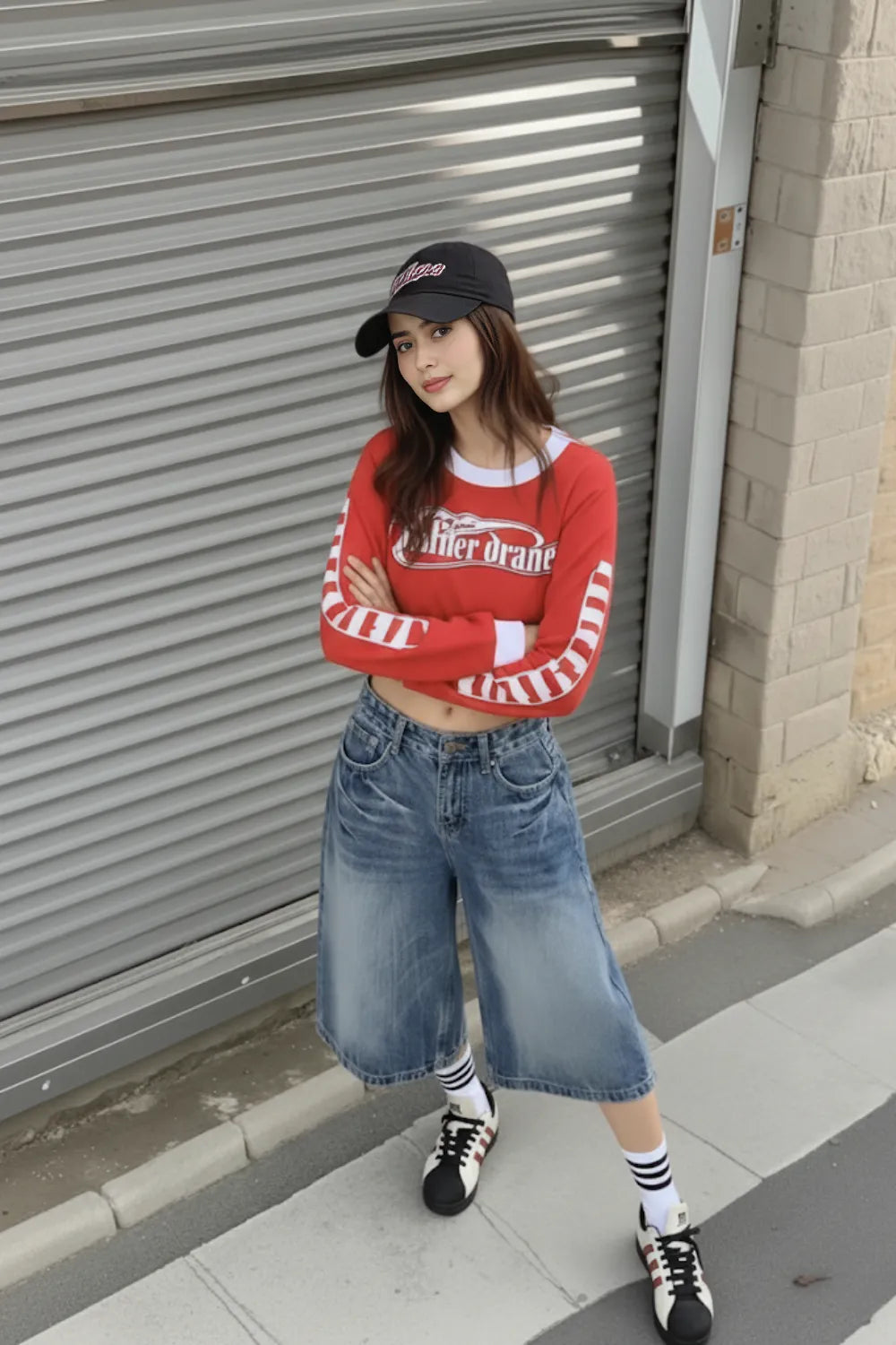 Baggy skater jorts
