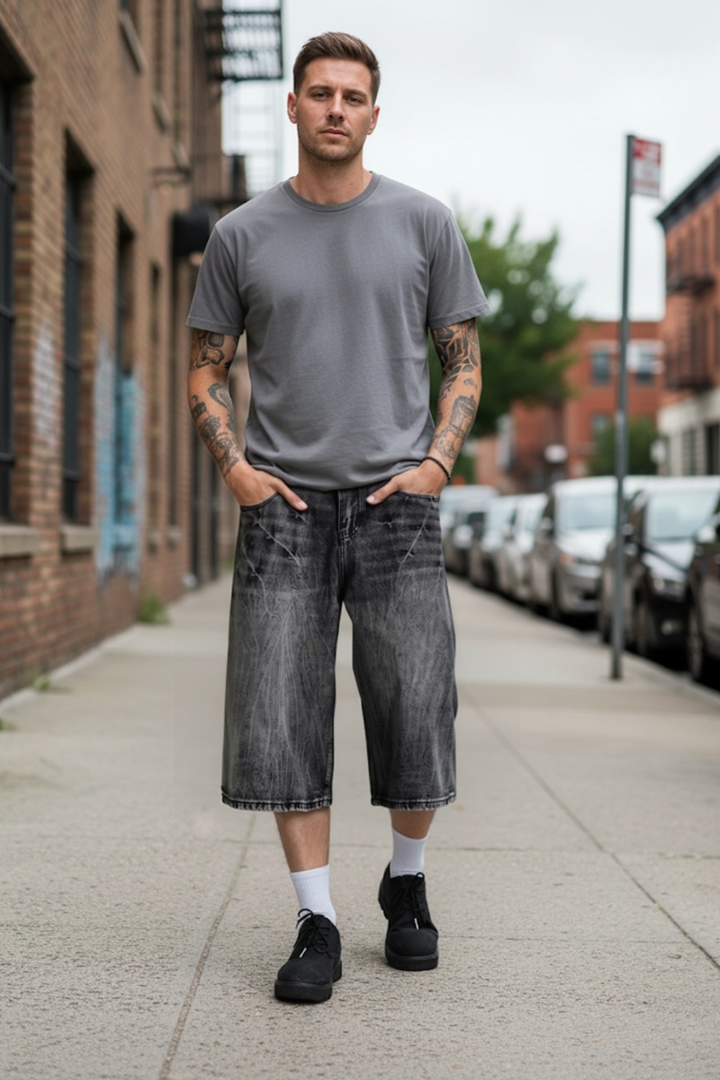 Graue Jorts