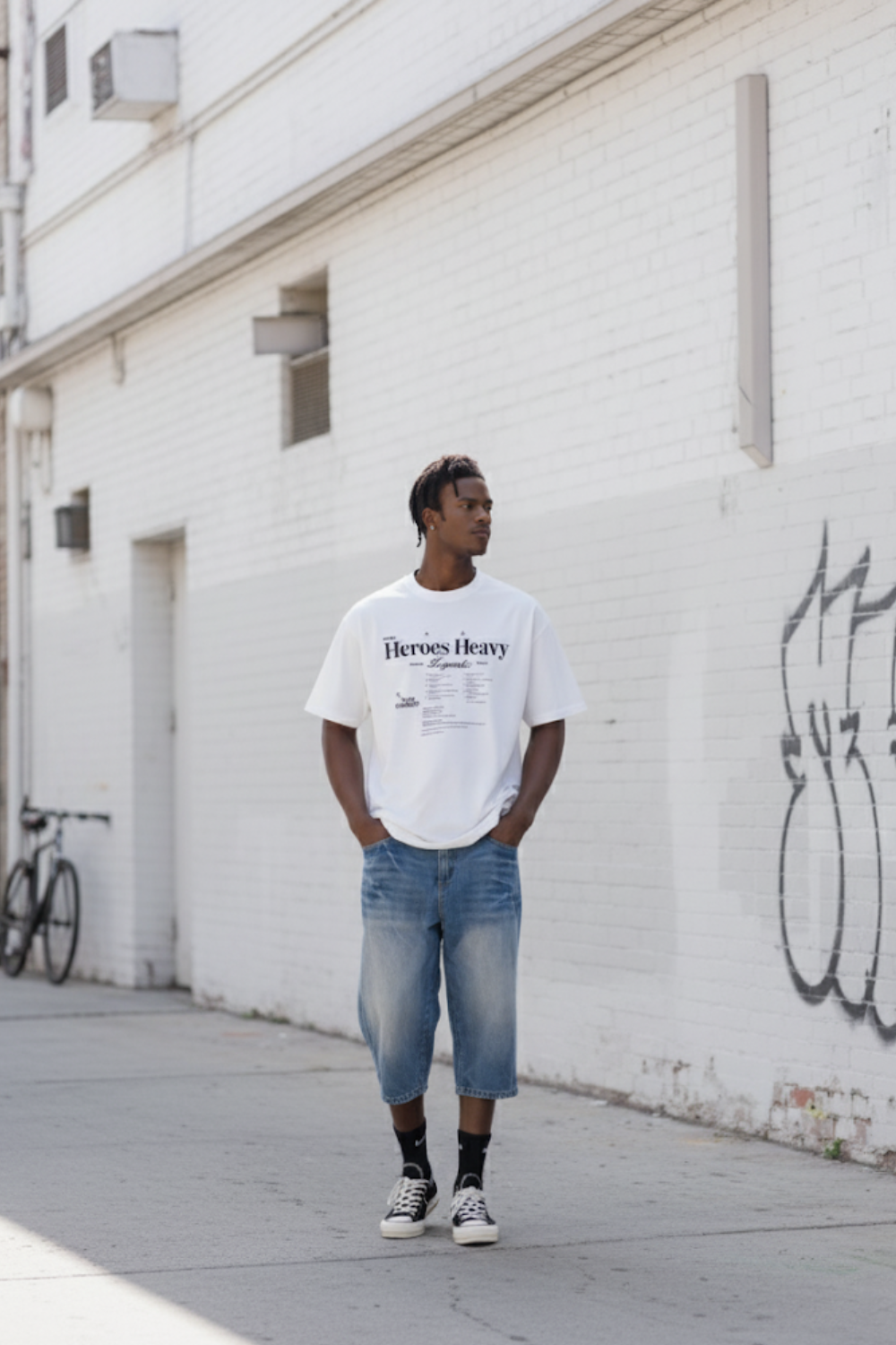 Baggy skater jorts