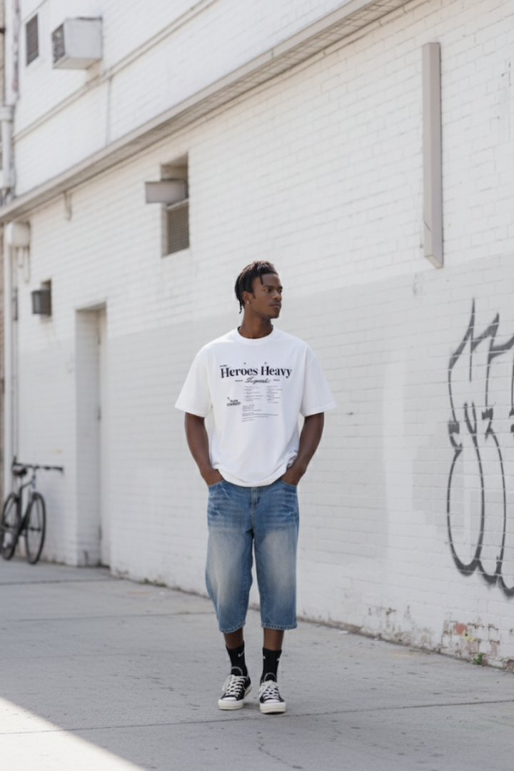 Baggy skater jorts