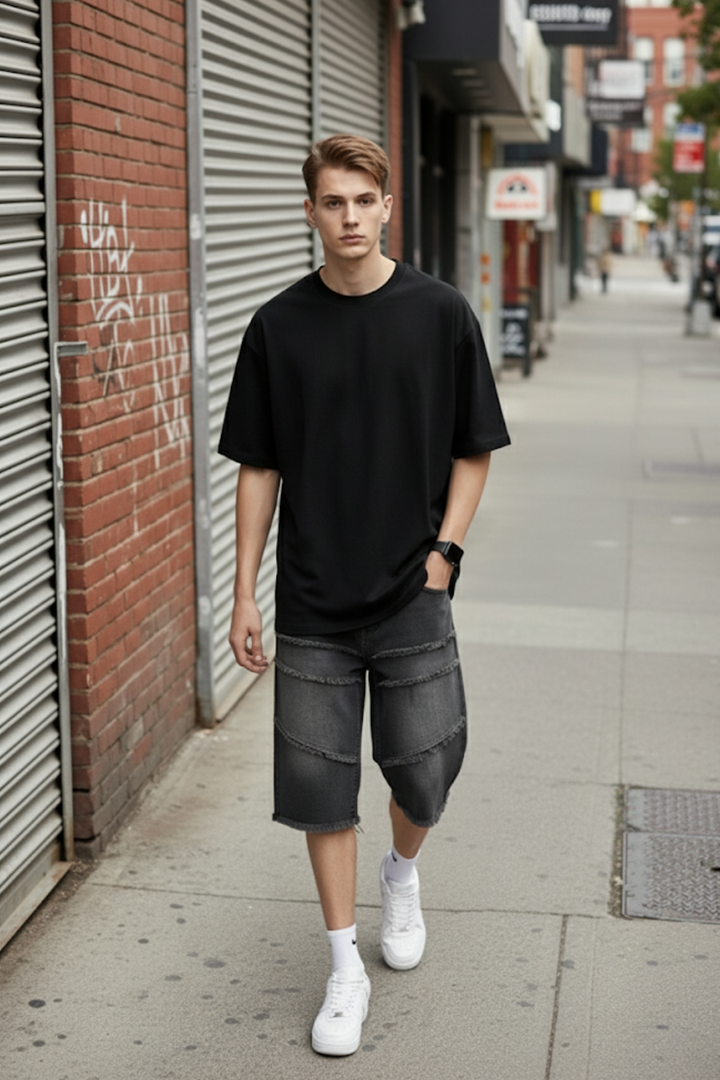Grey jorts
