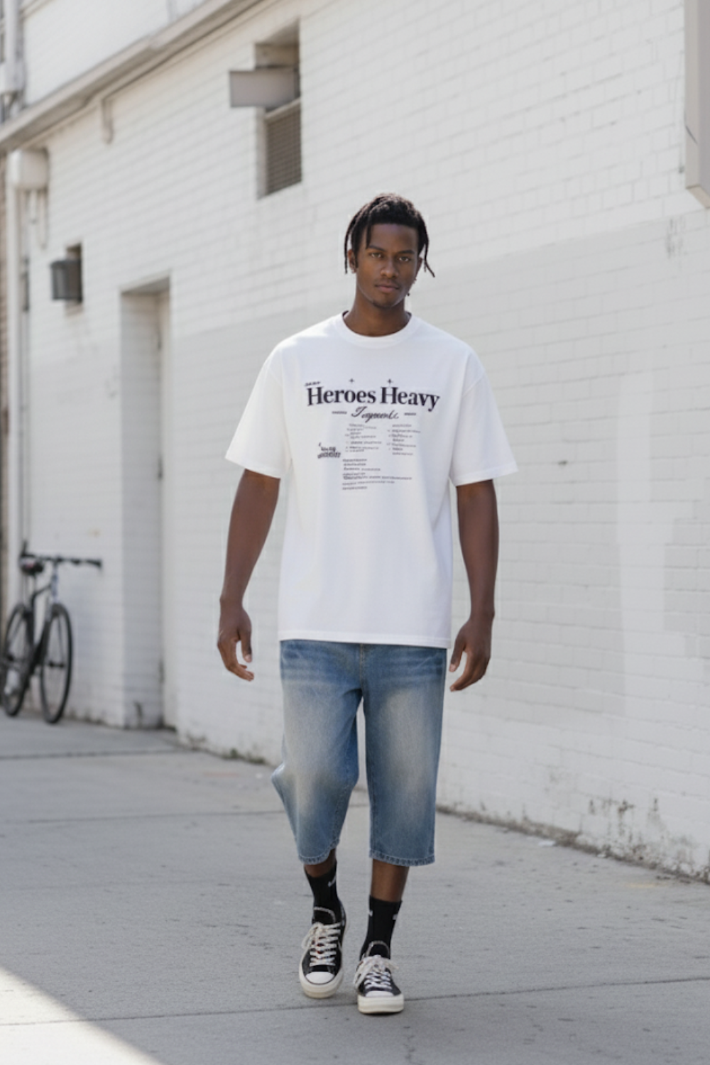 Baggy skater jorts