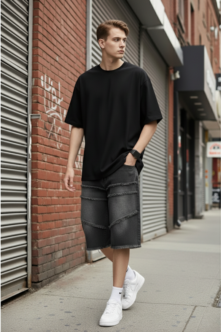 Grey jorts