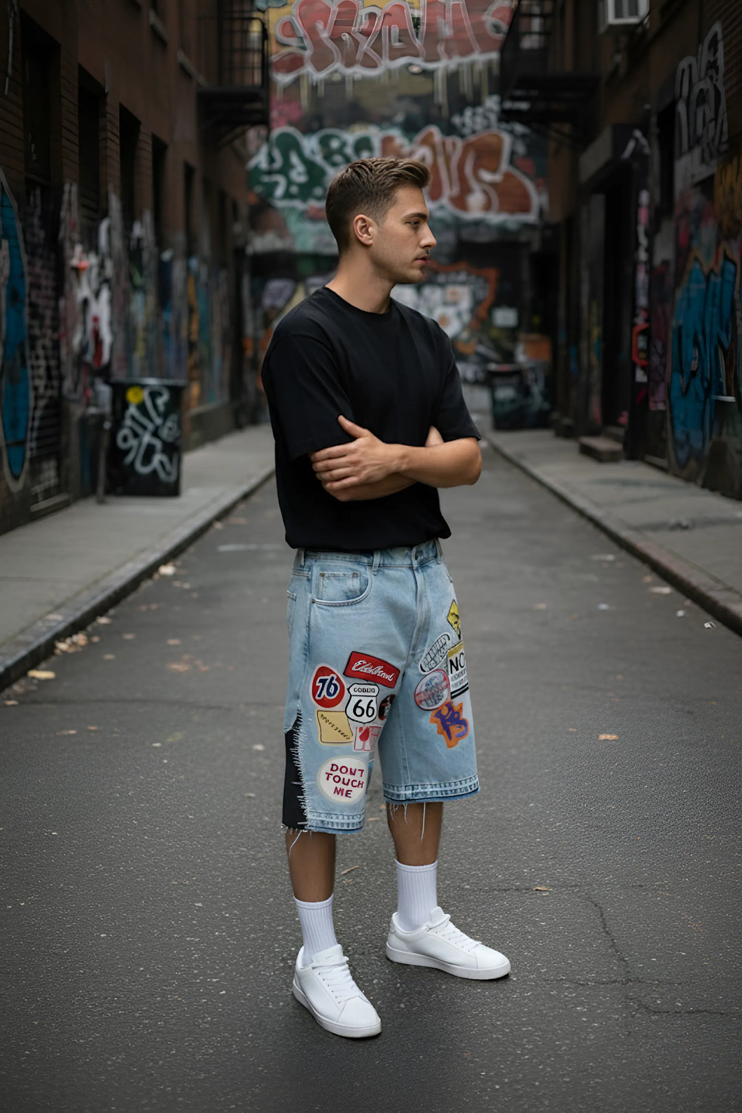 Skinny jorts
