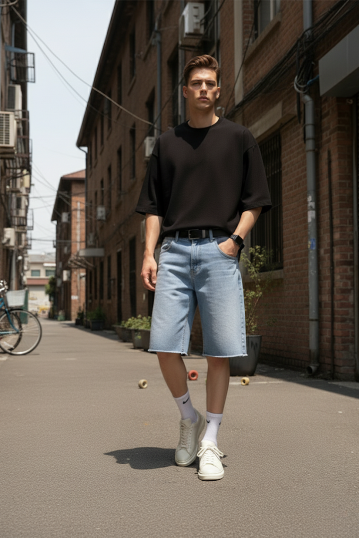 Bella hadid jorts
