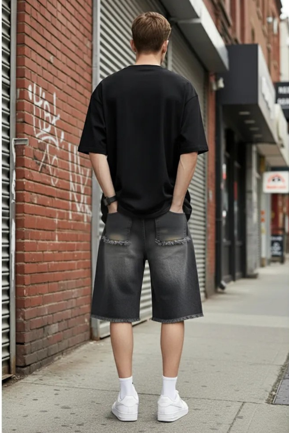 Grey jorts