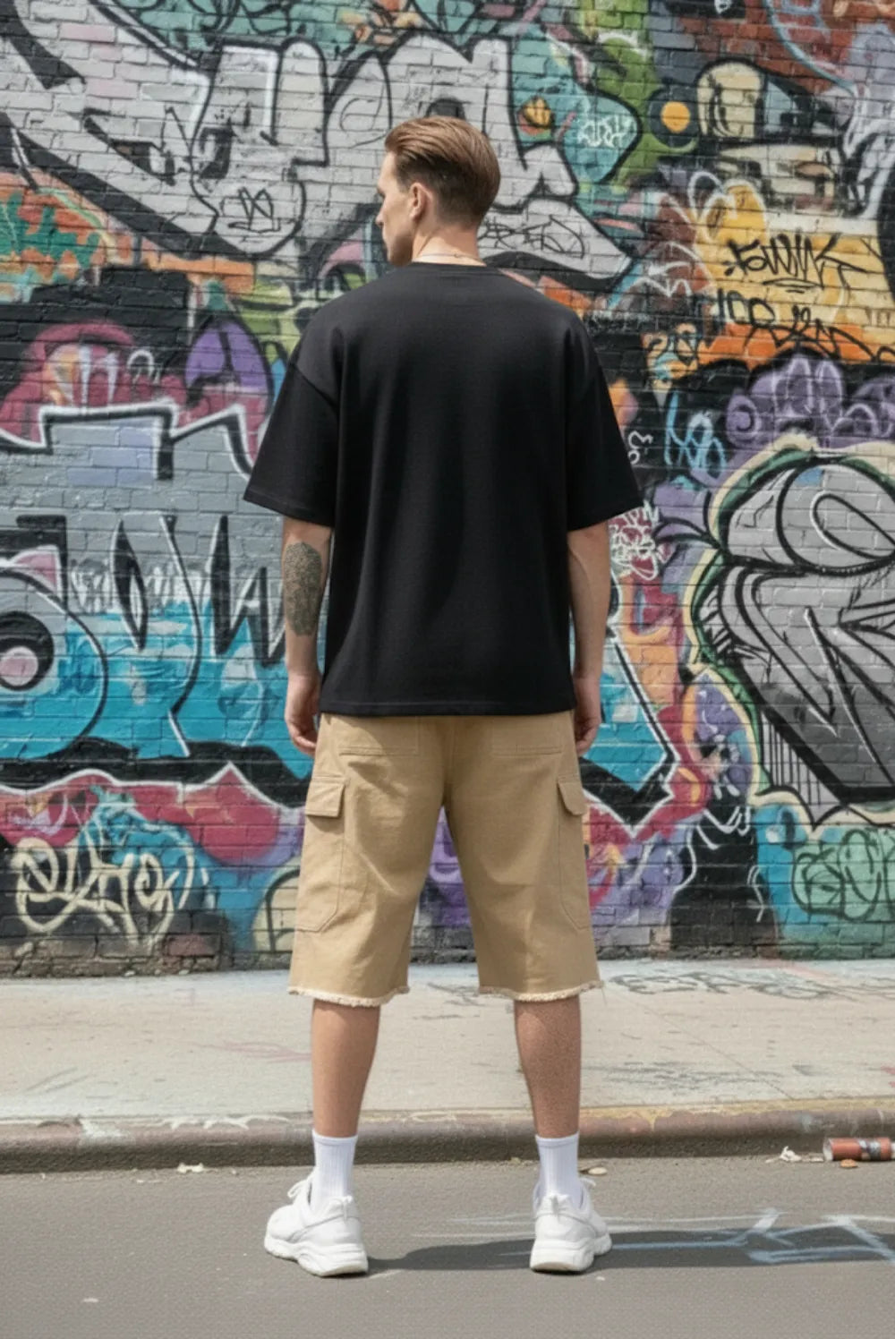 Beige jorts