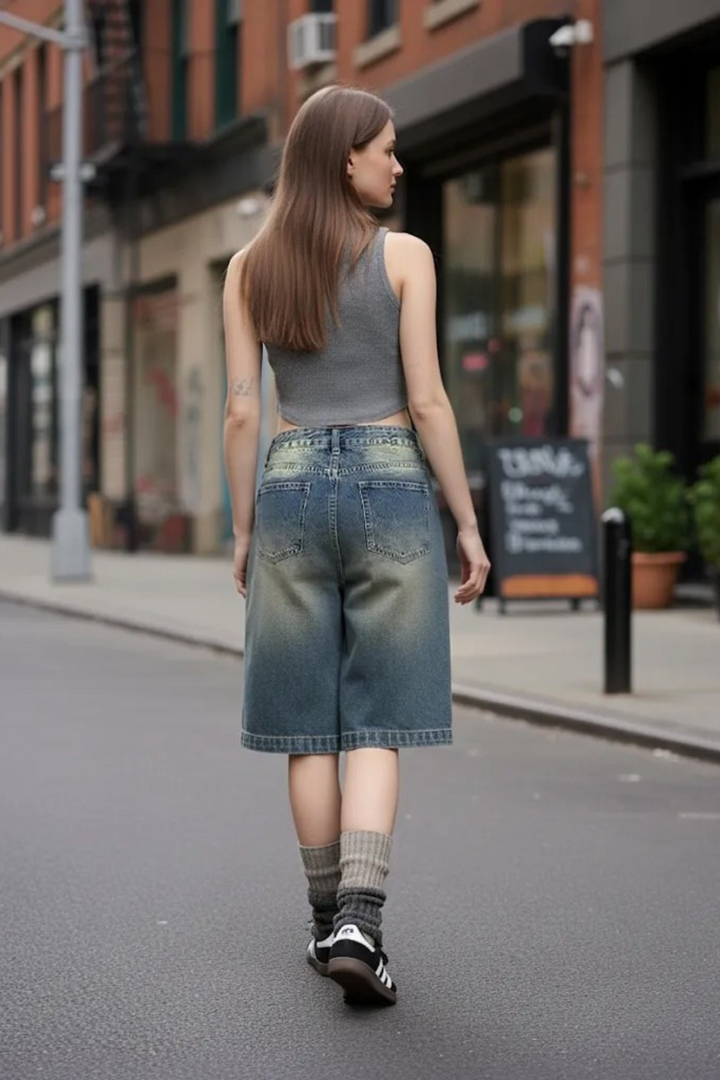 Jorts Hellblau